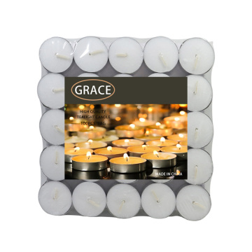 White soy wax non toxic tea candles