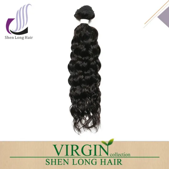 Alibaba china Factory Sale wholesale Full Cuticle Water Wave 100% Virgin Brazilian Hair human hair extension