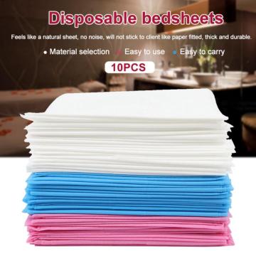 10 PCS Spa Bed Sheets Disposable Massage Table Sheet Waterproof Bed Cover Non-woven Fabric 180 x 80 CM