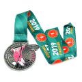 Benutzerdefinierte 50 km virtuelle Rennmedaille