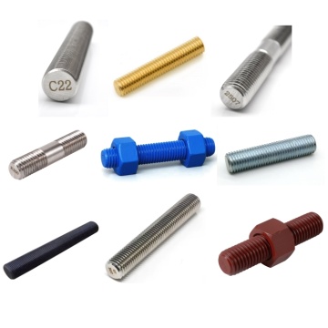 Parafuso prisioneiro A193 B7 com rosca completa