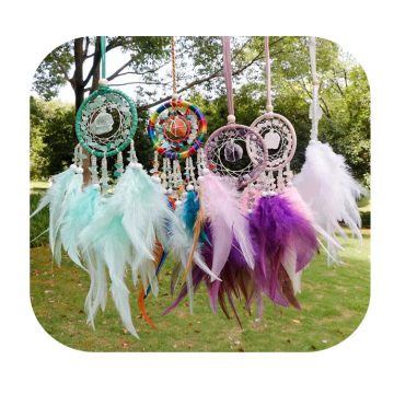 Wholesale Natural Healing Stones & Dreamcatcher Wind Chimes for Interior Decoration