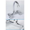 Plated Chrome Swan Neck Kitchen Sink Tap Kran