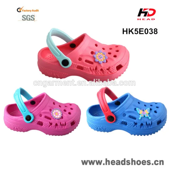 2016 kids fancy eva kids clogs slippers