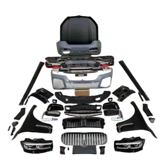 16 to 19 BMW 7 Series G11/G12 Exterior Body Kit: Front & Rear Bumpers, Fenders, Hood