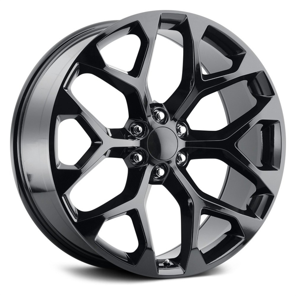 Chevrolet Truck Snowflake Replica Wheels Gloss Black