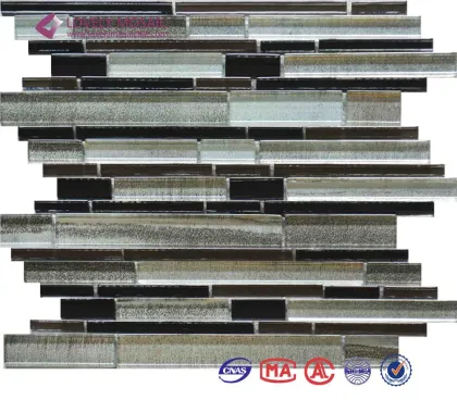 Laminated kitchen glass marble mosaic art pictures