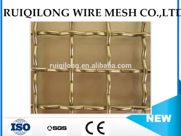 ss crimped woven wire mesh