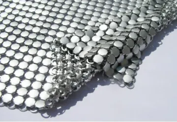 Silver Metal Cloth Metal Curtain 