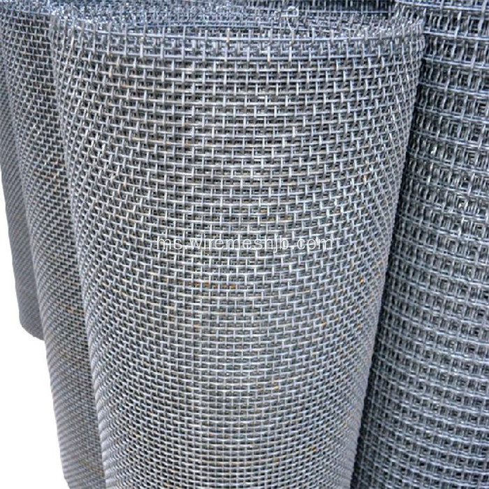 Stainless Steel Crimped Wire Mesh For Basket