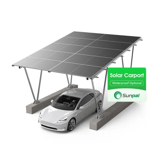 Sunpal Modern Commercial Solar Panel Carport Ground Mounting Designs