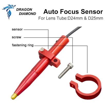 High-Quality Auto Focus Sensor Kits for Laser Cutting Machines: 24mm, 25mm Automatic Focus Sensor Parts