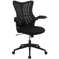 PP Flip Up Armrest High Back Mesh Chair