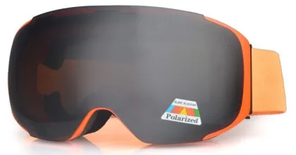 Custom comfortable wearing anti fog snow ski goggles eyewear