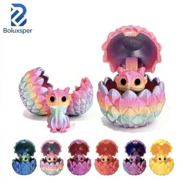 3D Printed Dragon Egg Mini Cute Dragon Surprise Decoration Gift