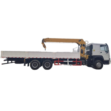 Howo 6x4 Telescopic Boom Truck-Mounted 10-ton Crane Truck with 340hp Diesel Engine