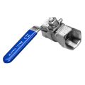 CF8M 1/2 1PC Threaded 1000WOG Ball Valve