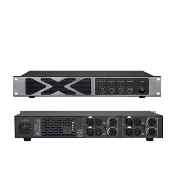 XTUGA X-4.8 800W 4-Channel Class D Power Amplifier for DJ Karaoke Clubs