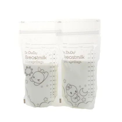 DR DU DU Global Factory NO BPA Free PET Breast Milk Storage Bag