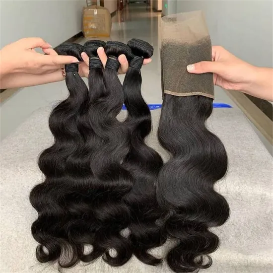 Large stock grade 12a brazilian virgin hair,100 pure virgin cuticle aligned human hair body wave