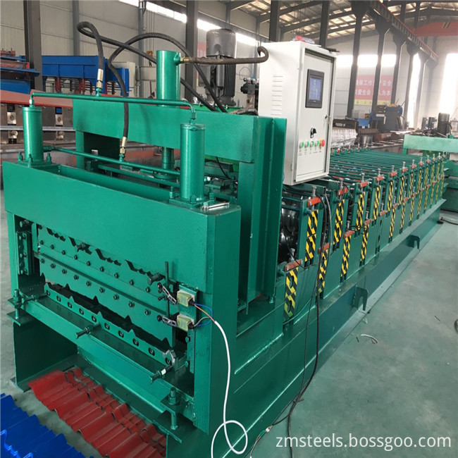 double layer making roll forming manufacturing machine