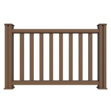 New generation outdoor	railing wood