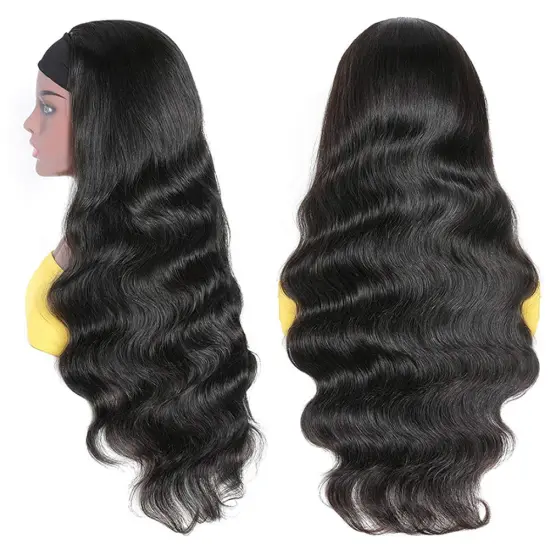 2021 Hot Selling Wig Frontal Ombre Honey Blonde Hair Headband Short Pixie Cut Wigs Pre Plucked Brazilian Highlight Frontal Wig