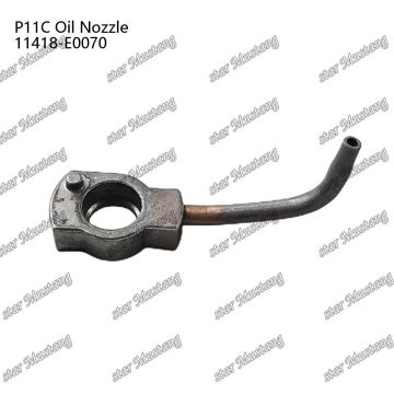 11418-E0070 P11C Oil Nozzle - Compatible with Hino Engine Parts