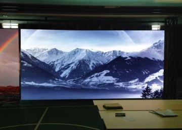 Wandhalterungs-Bildschirm RGB HD für die Werbung