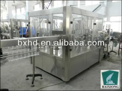 bottle washing filling capping machine