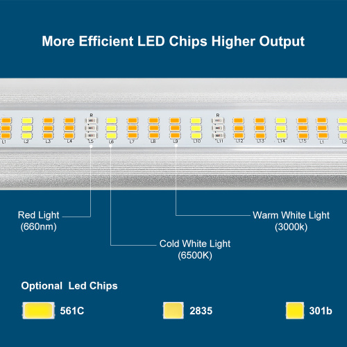 Grande pianta a LED Greenhousee Grower coltiva la luce