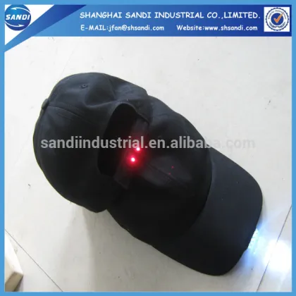customized baseball led cap with built-in led light