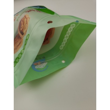Food-grade recyclable stand up zipper pouch