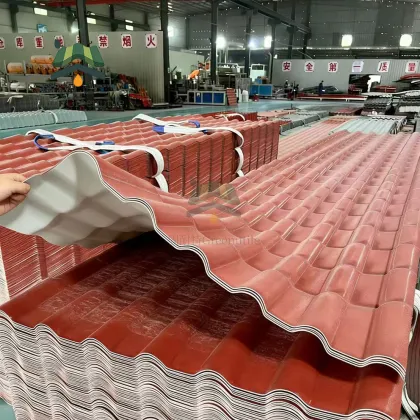 Custom Typhoon Resistant & Lightweight ASA Roman Roof Tiles