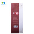 250g 500g printed zip lock aluminum foil cofee bean packaging plastic bag