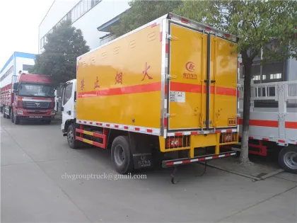 Foton 4x2 explosive transport truck