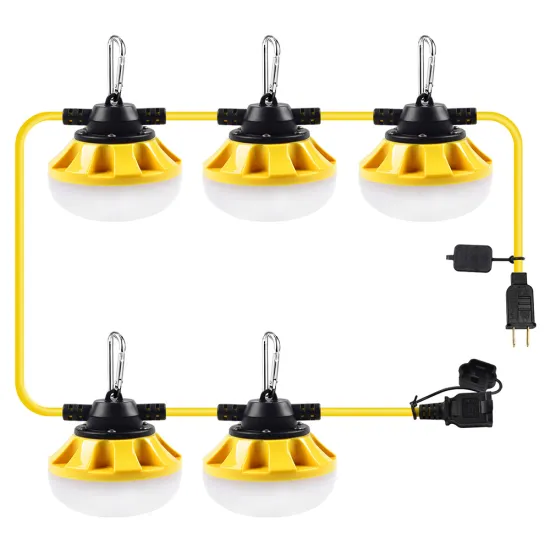 ETL Listed OEM ODM Heavy Duty Temporary String Lights for Construction Sites