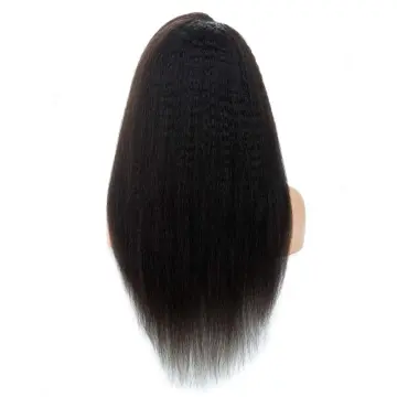 Hot Selling Cheap Brazilian Wholesale Vendors Remy Wig Kinky Straight 4x4 Blonde Wigs 100% Human Hair