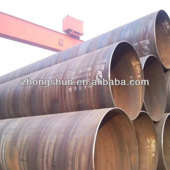 SSAW steel pipe EN10219 standard use for structure