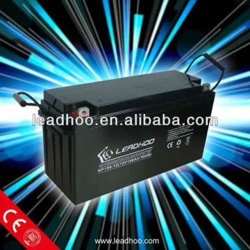 Solar street light battery 12V 150AH