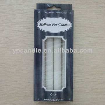 White Crystal Household Candle in Paper Box