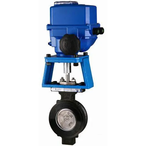 High Performance Electrically Actuated Butterfly Valves With Metal-seated Sealing 300lbs