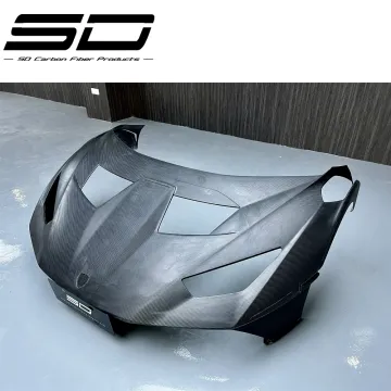 STO Style Dry Carbon Hood Bonnet for Lamborghini Huracan Upgrade