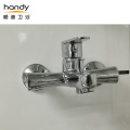 One-handle Bathtub Mixer with pull-up diverter