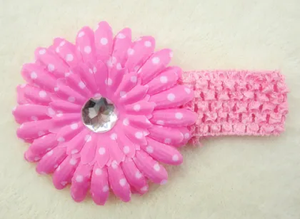 Wholesale Daisy Flower Headdress , Children Headdress Flower Brooch , Hairpin Headband