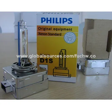 Philips Headlights with D1S 85410 C1 Xenon Bulbs, Philips Standard Original, Made in GermanyNew
