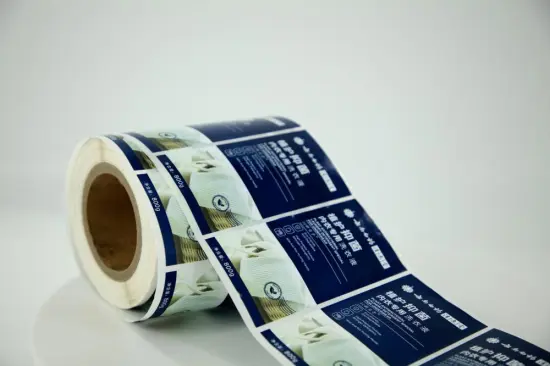 Custom Printing Branded Transparent Logo Sticker labels