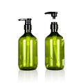 16oz / 500ml shamlamaydigan yashil shampuni dispenser shishasi
