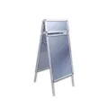 60x90 Poster Stand Silahı Gümüş A Tahtası