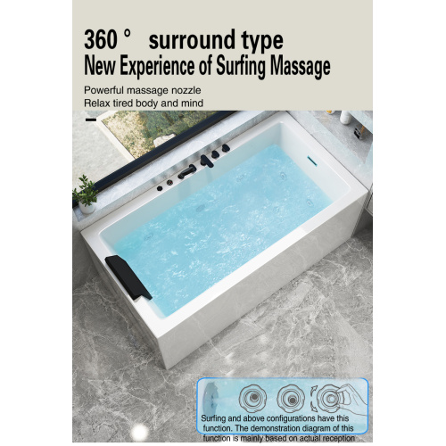 Jupe de baignoire en acrylique de type ménage jacuzzi